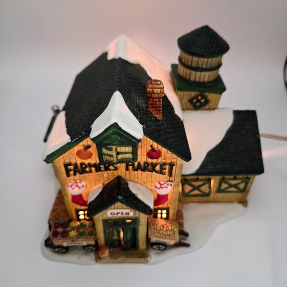 Lemax Farmers Market from the Harvest Crossing collection 1998 - Picture 6 of 10